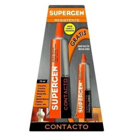 SUPERGEN CONTACTO 75+INCOLORO 20M BLISTER