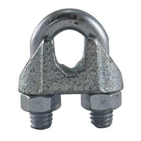 SUJETACABLES GALVANIZADO 3 MM