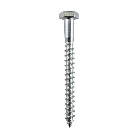 TORNILLO TIRAFONDO DIN-571 ZINCADO 6X60 C/100