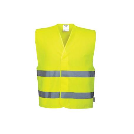 CHALECO FLUORESCENTE AMARILLO T/XL