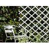 TRELLIS PLEGABLE 1X2MT BLANCO PVC