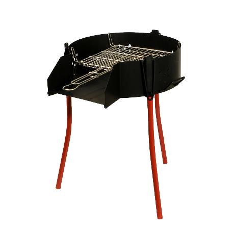 BARBACOA RUSTICA MULTIUSOS Ø 50 CM. VALIDA PARA CARBON, LEÑA Y PAELLEROS.