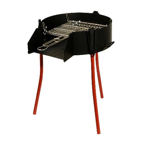 BARBACOA RUSTICA MULTIUSOS Ø 60 CM. VALIDA PARA CARBON, LEÑA Y PAELLEROS.