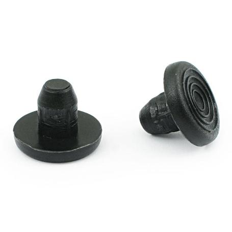 DESLIZANTE PLASTICO Ø18 PARA TALADRO 8MM NEGRO