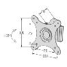 SOPORTE TV FIJO 13-27 15KG