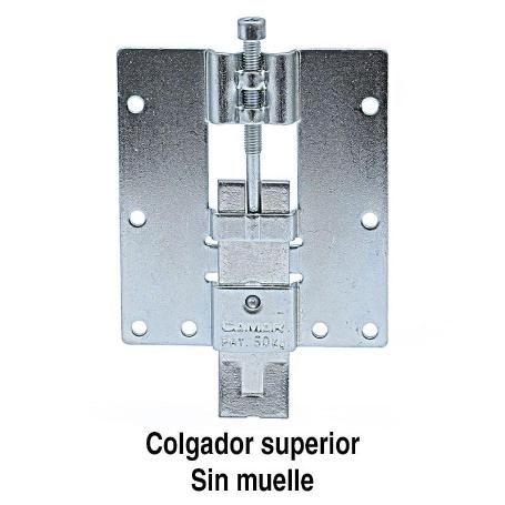 COLGADOR PANEL PANNELLO SUPERIOR ZINCADO 50KG SIN MUELLE. PATENTADO.