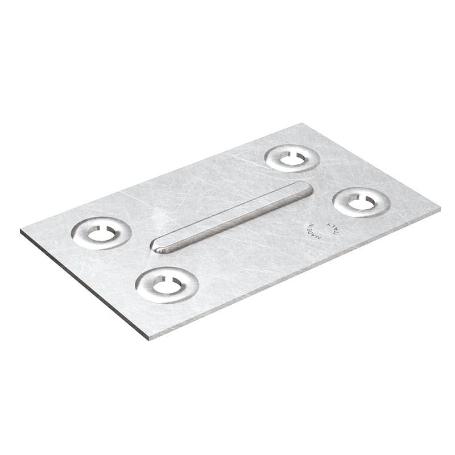 PLACA RECTANGULAR 67-40 1MM ZINCADO 2239