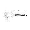 TORNILLO CABEZA BOMBATA KOMBY NIQUELADO 6-35