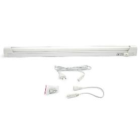 LAMPARA FLUORESCENTE FLY T5 21W 220V LUZ BLANCA L.880MM, INTERRUPTOR Y CABLE 1.5MTOS