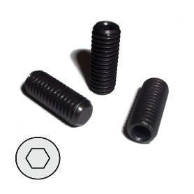 ESPARRAGO ROSCADO HUELLA ALLEN DIN-913 METRICA M-4 LARGO 6MM (CAJA 100)