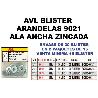 BLISTER ARANDELA PLANA DIN 9021 CINCADA METRICA M-4