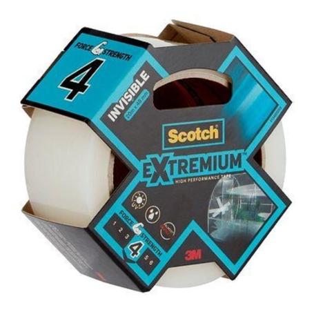 CINTA AMERICANA INVISIBL SCOTCH 48MMX20M EXTREMIUM DUCT