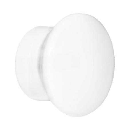 TERMINAL ZIRCONIO PARA BARRAS Ø 20 MM. TAPON BLANCO (PACK 2 UNIDADES)