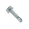 TORNILLO BROCA CABEZA HEXAGONAL DIN 7504 LARG.R/CHAPA 50MM Ø ROSCA CHAPA 6.3MM