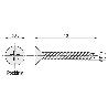 TORNILLO ROSCA MADERA 3MM Ø CABEZA 5MM P LARGO 20MM DIÁMETRO 3MM (CAJA 1000)