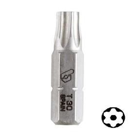 PUNTA ATORNILLAR MANGO 1/4 TORX SEGURIDAD 25MM PUNTA ATORNILL TX25