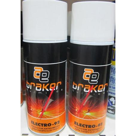 SPRAY ACEITE DIELECTRICO BRAKER 400ML PROTECTOR ANTIHUMEDAD EQUIPOS ELECTRICOS