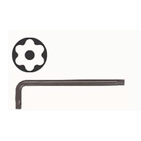 LLAVE ACODADA TORX SEGURIDAD SERIE LARGA MED.TORX T-45