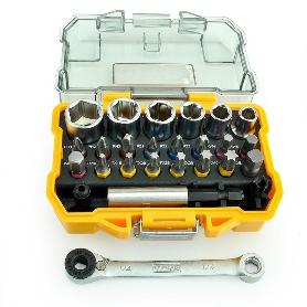 JUEGO 24 PIEZAS DEWALT TOUCH CASE