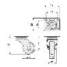 RUEDA GIRATORIA GINA A/NYLON Ø30 PLÁSTICO H43-