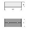 PATA PLASTICO DUKA 70X130MM H40MM CROMO NO ES PINTADA. RECUBIERTA LAMINA CROMO.