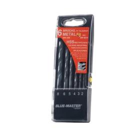 ESTUCHE PLAST.BROCAS RECTIF.HSS 6P 2-8MM