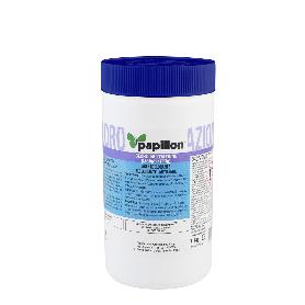 CLORO MULTIACCION PARA PISCINAS PASTILLAS 20 GRAMOS. ENVASE 1 KG. (CLORACIÓN, FLOCULACIÓN, ALGUICIDA)