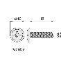 TORNILLO TUBO UNION NIQUEL KOMBY M4-15 (CAJA 100)