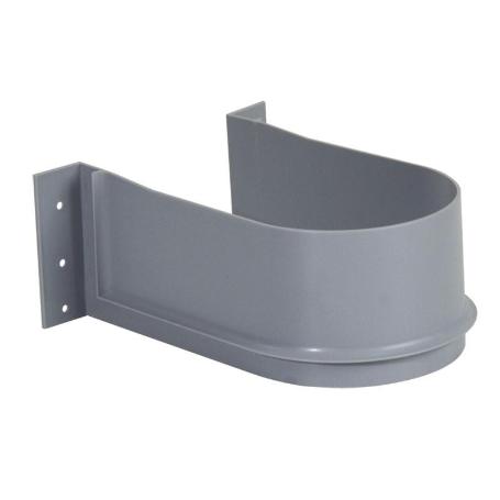 SALVA SIFON BILE PARA BAÑOS PLASTICO GRIS  PARA CAJÓN DE ESPESOR 16MM.