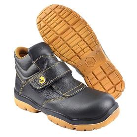 BOTA PIEL SOLDADOR  S3 VELCRO PUNTERA Y PLANTILLA NO METALICA TALLA 39-46 T/CALZADO NUMERO 46