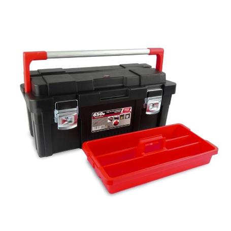 CAJA HERRAM.C/ESTUCHE TAYG 65X30X29,5CM 650X300X295MM