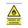 SEÑAL 319 PLAST.490X345RIESGO INCENDIO