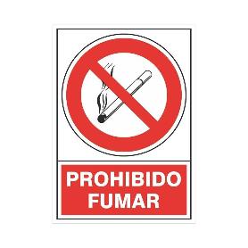 SEÑAL 400 PLAST.345X245PROHIBIDO FUMAR