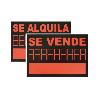 SEÑAL ADHESIVA SE ALQUILA  350-500 PVC