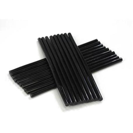 BARRA ADHESIVA TERMOFUSIBLE 12MM NEGRA