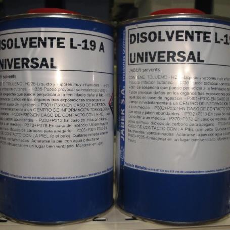 DISOLVENTE UNIVERSAL L-19A JABER 1L