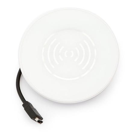 CARGADOR WIRELESS EMBUTIR BLANCO Ø80 H12