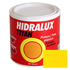 PINTURA SATINADA AMARILLA HIDRALUX 375ML