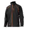 CHAQUETA SOFT SHELL CARRY BICOLOR VARIOS COLORES TALLA S-XXL TALLA L ROPA BICOLOR NEGRO NARANJA