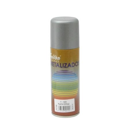 SPRAY PINTURA METALIZ PLATA ESTELA 200ML