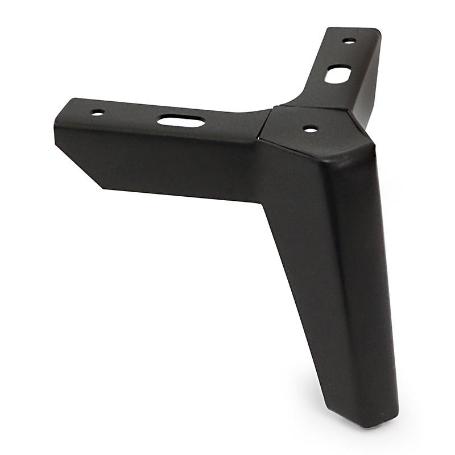 PATA METÁLICA VECTOR H120 ACABADO NEGRO MATE