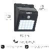 APLIQUE FOCO SOLAR LED EXTERIOR IP65, 200 LUMENES, SENSOR MOVIMIENTO Y CREPUSCULAR, FOCO LED BATERIA, FOCO SOLAR BA