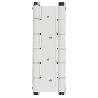 BISAGRA DOBLE ACCION VAIVEN U5914 BLANCA MEDIDAS 180X133X4MM.