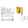 CERRADURA SEG.SOBREPONER TESA TS10T6IAC BOMBILLO-T60, PLATEADA, MANO IZQUIERDA