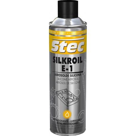 SPRAY SILICONA SILKROIL E-1 STEC 500ML