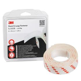 CINTA HOOK LOOP 3M 1,25MX25MM BLANCO