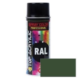 SPRAY ACRILICO MATE RAL-6003 400ML VERDE MILITAR