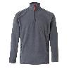 JERSEY POLAR VERMAN CUELLO CREMALLERA VARIOS COLORES TALLA S-XXL TALLA L COLOR ROPA GRIS POSCURO