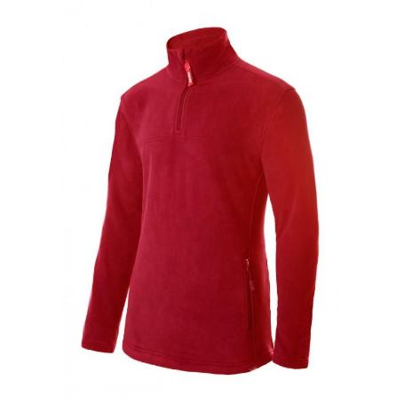 JERSEY POLAR VERMAN CUELLO CREMALLERA VARIOS COLORES TALLA S-XXL TALLA XXL COLOR ROPA COLOR ROJO