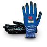 GUANTE POLIESTER AZUL PALMA NITRILO NEGR0 RUGOSO 700AZ U3 TOUCH TALLA 7-9 T/GUANTE TALLA XL-10